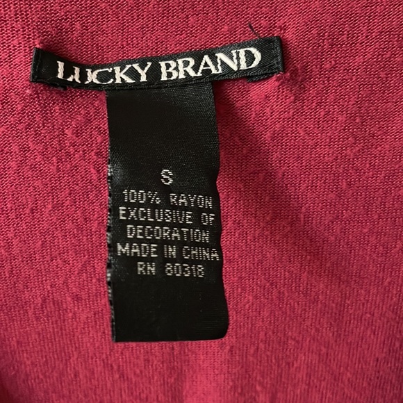 Vintage Lucky Brand Top - Picture 3 of 5